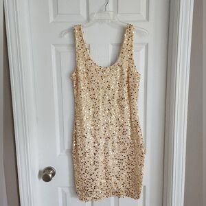 Sexy Lace & Sequin Dress Size L